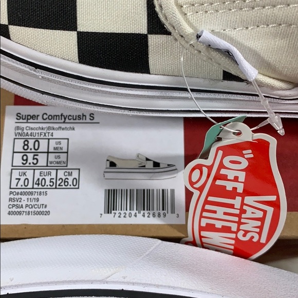 BIG CLASSICS CHECKER SUPER COMFYCUSH SLIP-ON WMNS - Picture 8 of 16